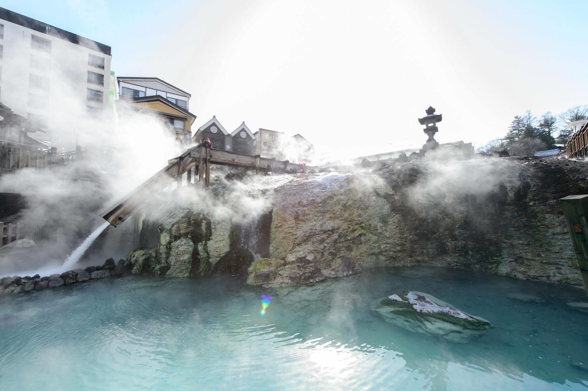 Yubatake Souan Hotell Kusatsu  Exteriör bild